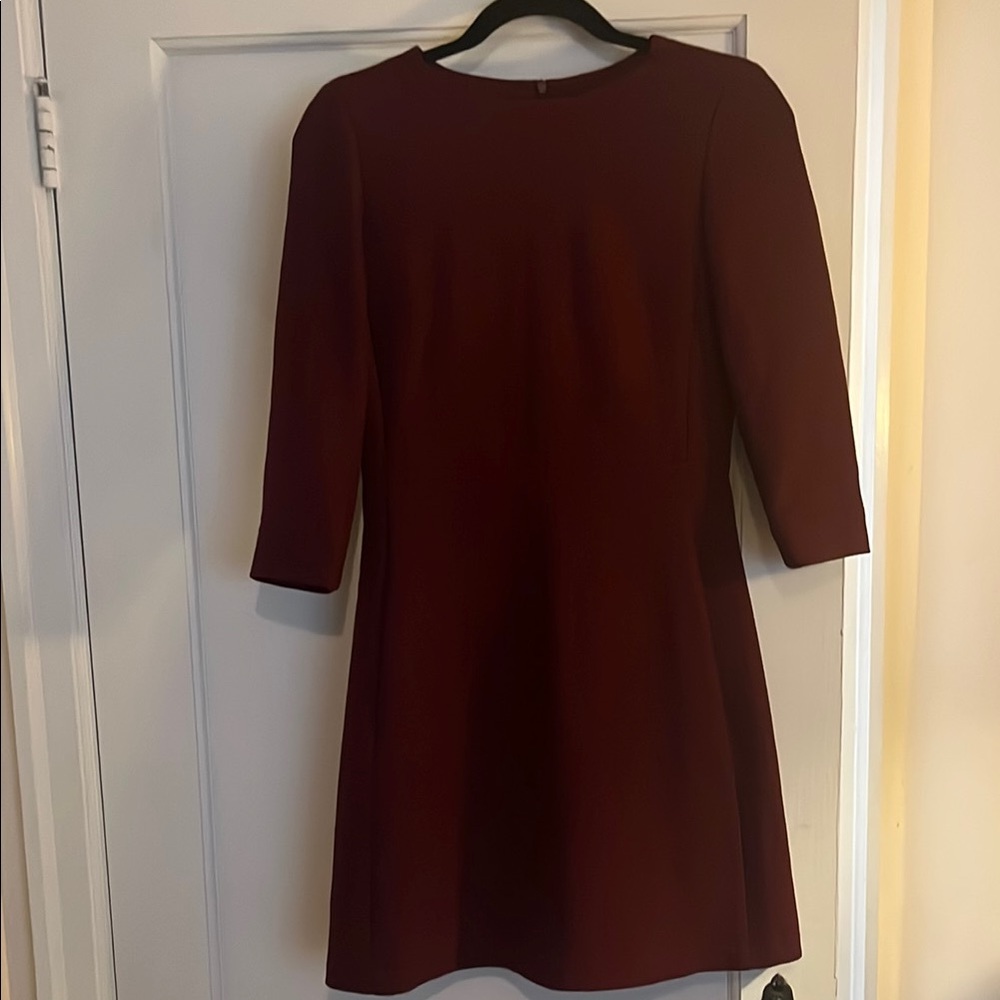 Massimo Dutti - size 4 Burgundy Dress